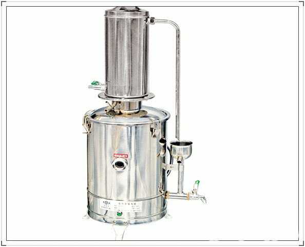 Stainless steel water distiller